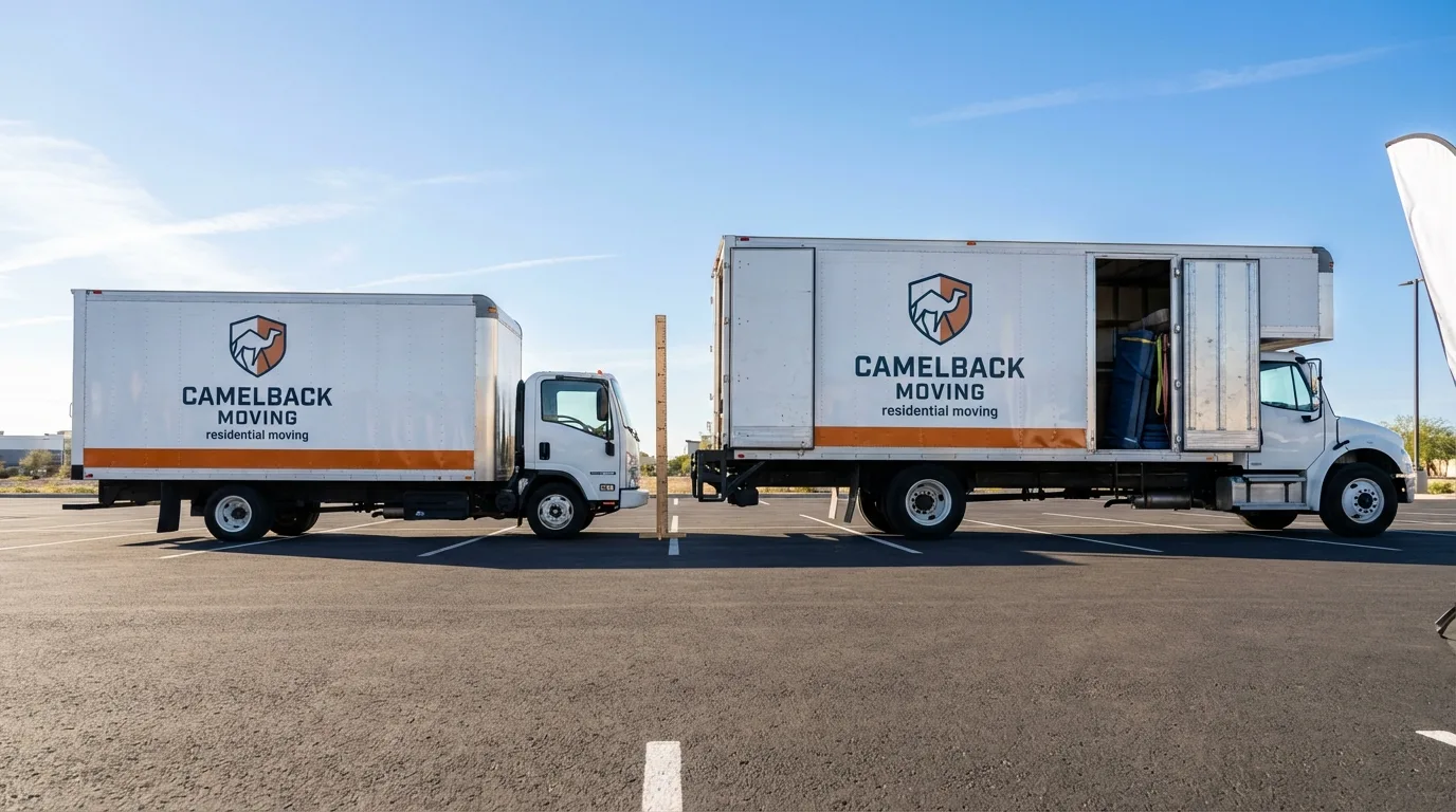 Moving truck size capacity guide in Kings Mills
